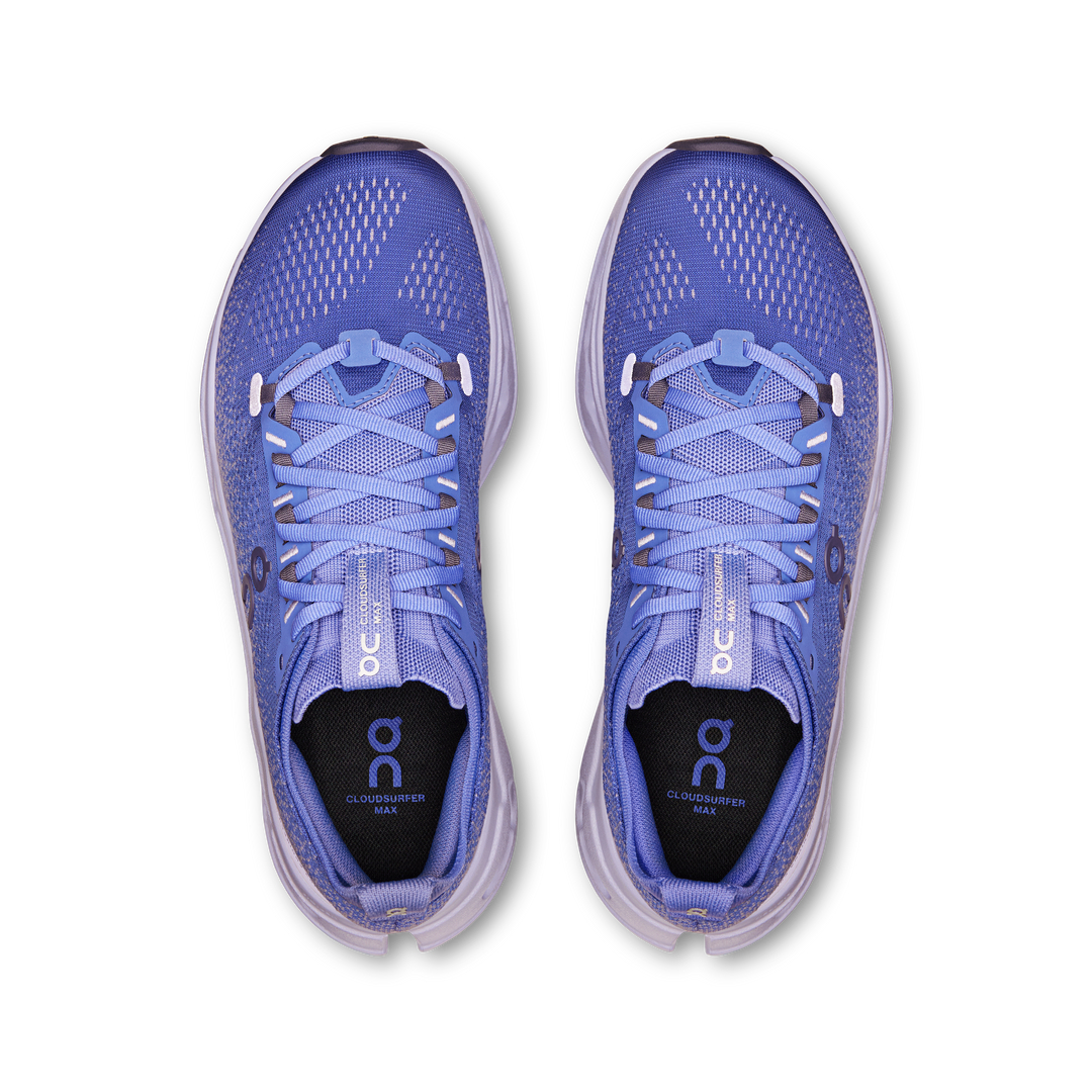 ON Womens Cloudsurfer Max - Sailor/Thistle | Run North West