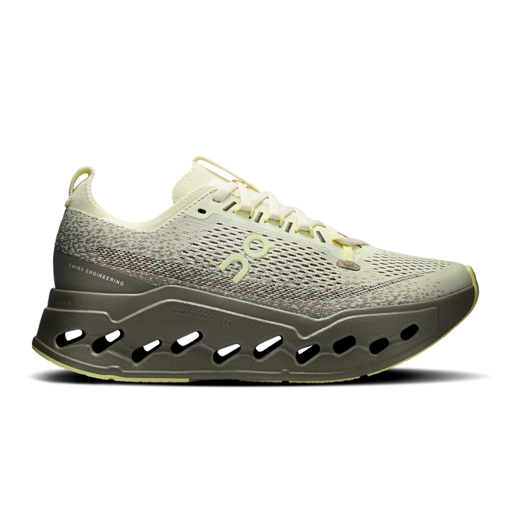 ON Damen Cloudsurfer Max Wide – Seedling/Olive – SS26