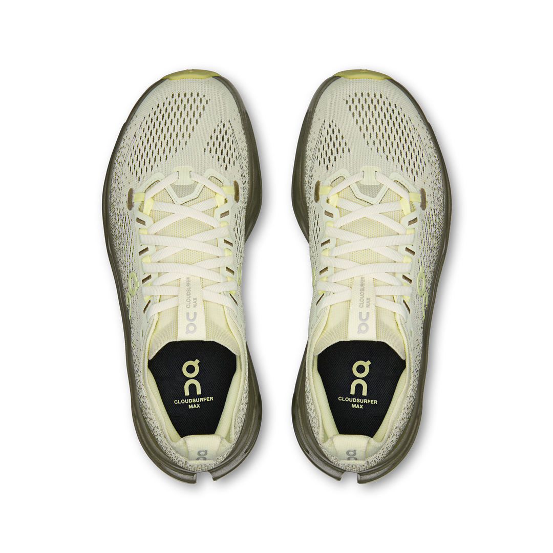 ON Damen Cloudsurfer Max Wide – Seedling/Olive – SS26
