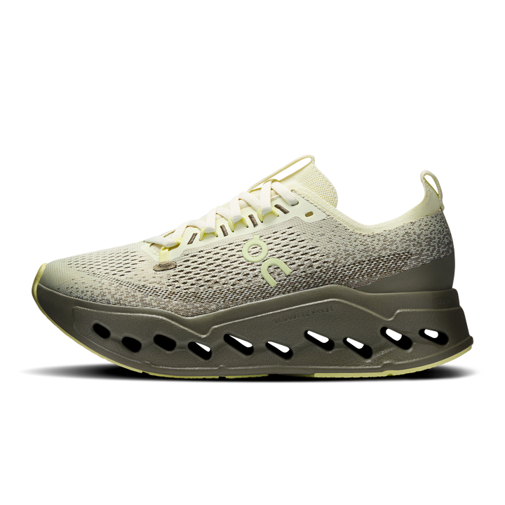 ON Damen Cloudsurfer Max Wide – Seedling/Olive – SS26