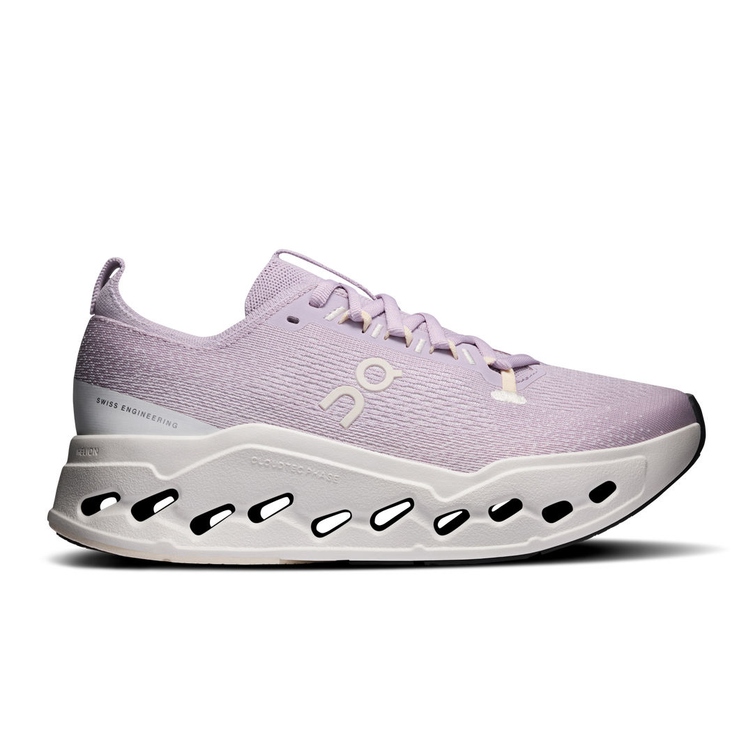 ON Womens Cloudsurfer Max - Foxglove/Ivory - AW26