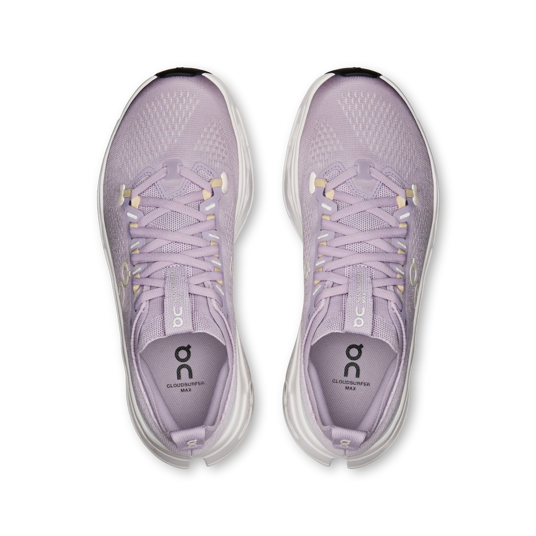 ON Womens Cloudsurfer Max - Foxglove/Ivory - AW26