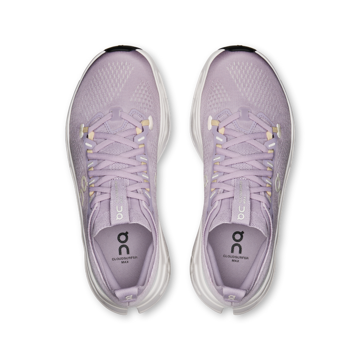 ON Womens Cloudsurfer Max - Foxglove/Ivory - AW26