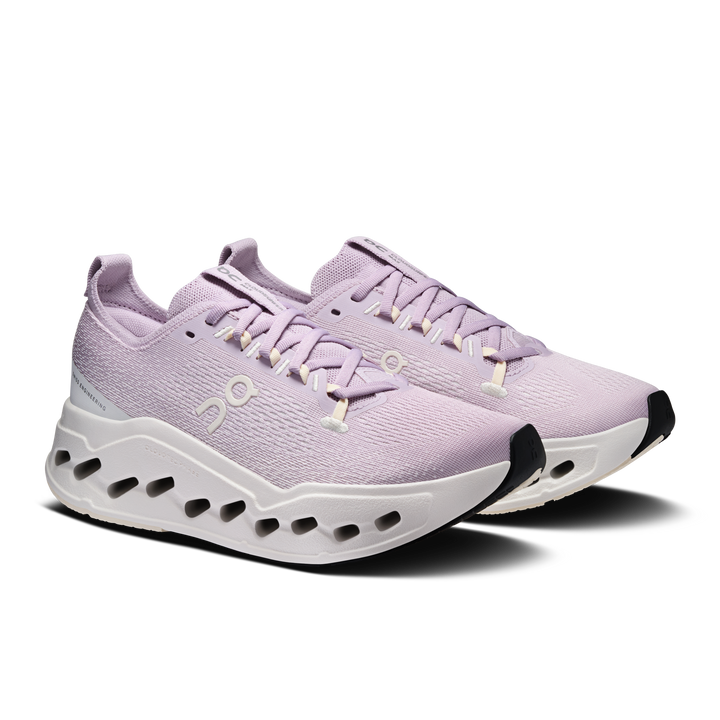 ON Womens Cloudsurfer Max - Foxglove/Ivory - AW26