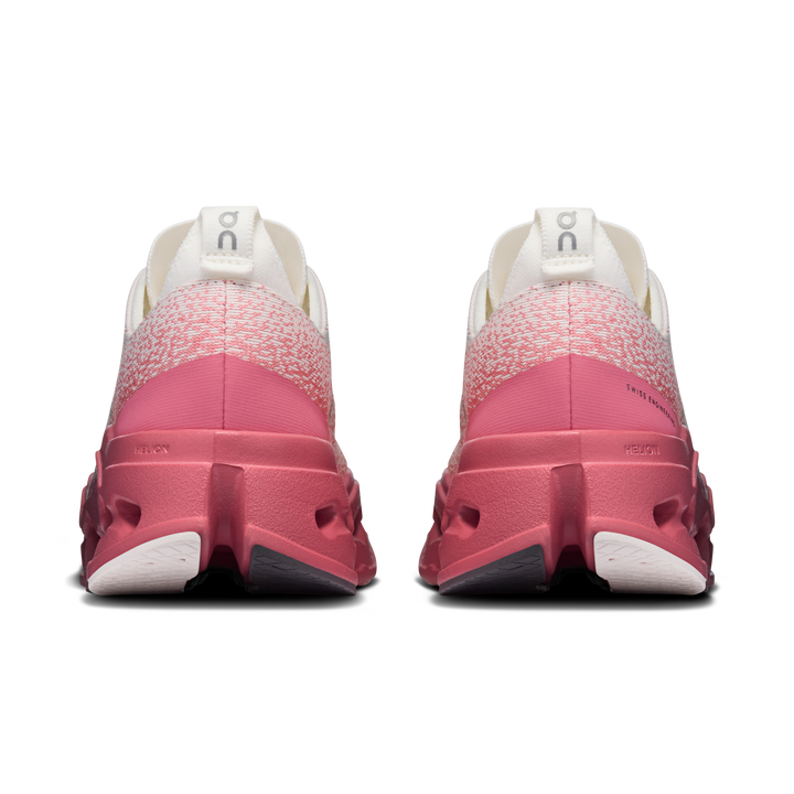 ON Womens Cloudsurfer Max - White/Camellia - AW26