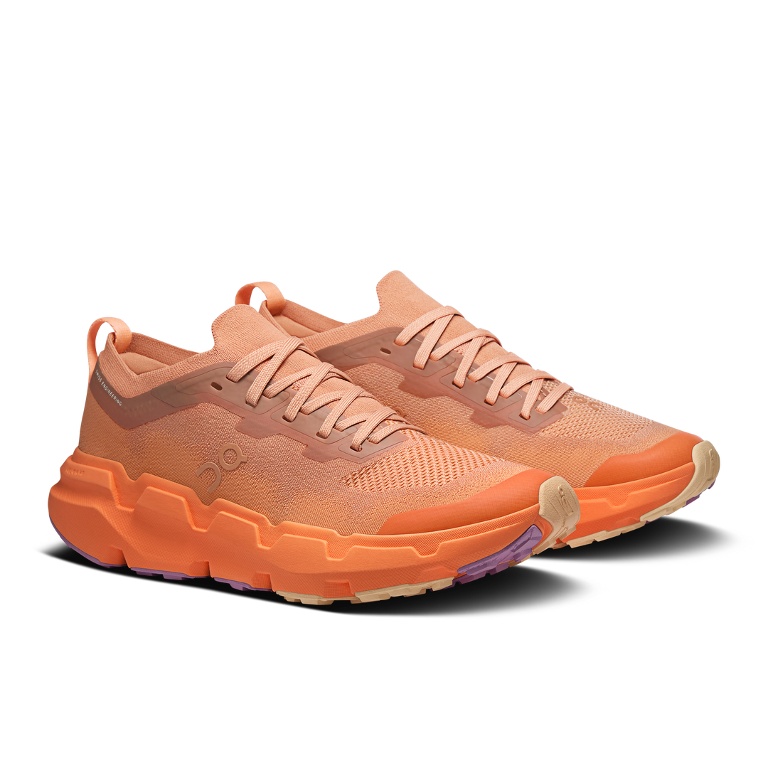 ON Womens Cloudsoma - Sandstone/Tangerine - Trail - SS26