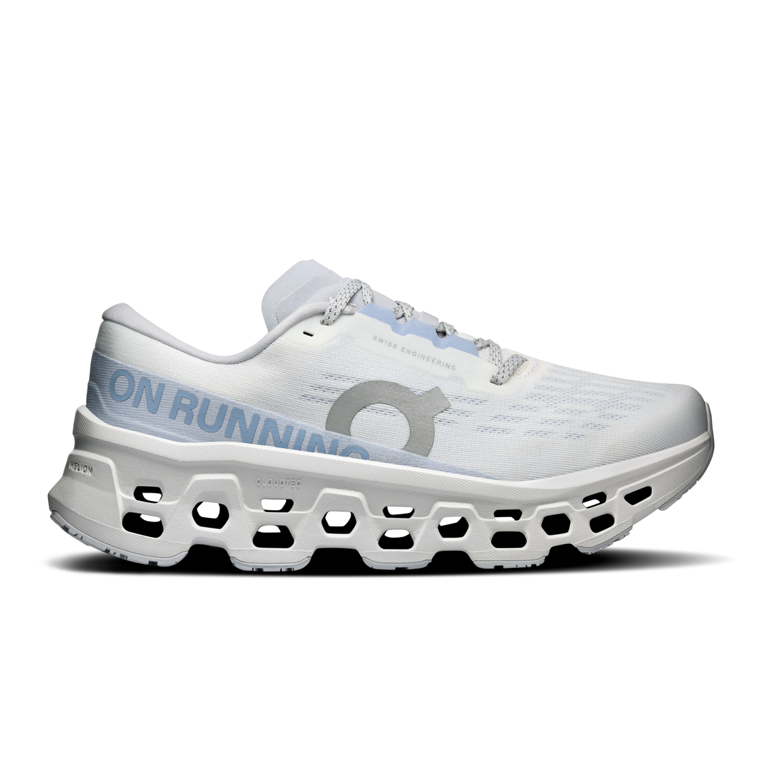 ON Womens Cloudmonster 3 - White/Frost - SS26