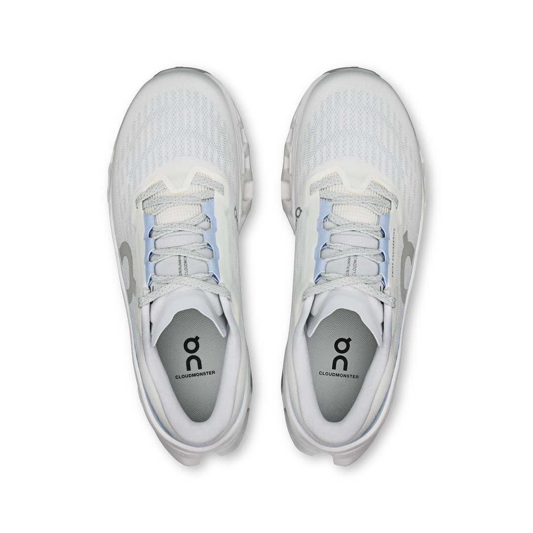 ON Womens Cloudmonster 3 - White/Frost - SS26