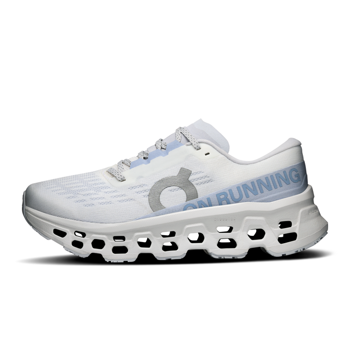 ON Womens Cloudmonster 3 - White/Frost - SS26
