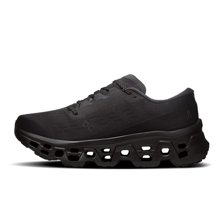 ON Damen Cloudmonster 3 – Schwarz/Schwarz – SS26