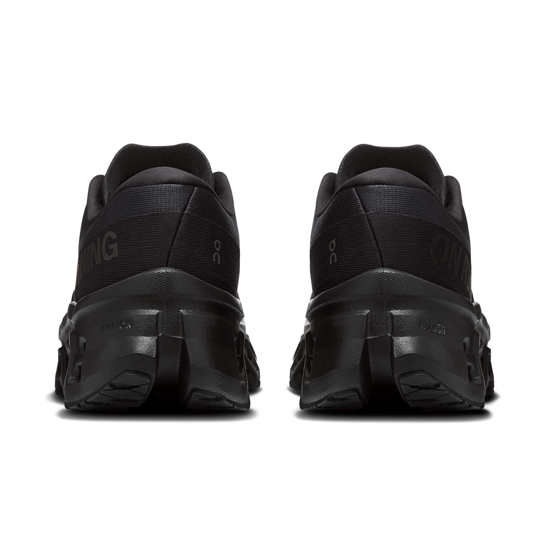 ON Damen Cloudmonster 3 – Schwarz/Schwarz – SS26