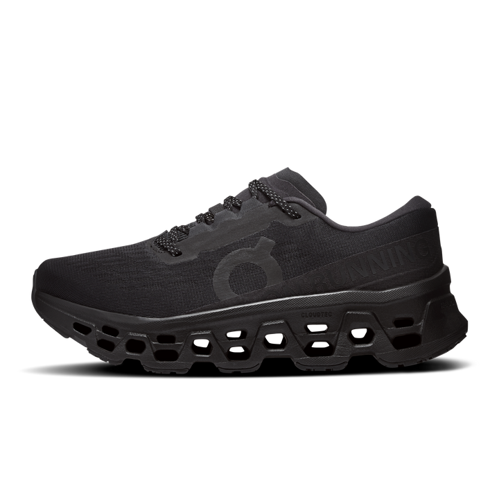 ON Damen Cloudmonster 3 – Schwarz/Schwarz – SS26
