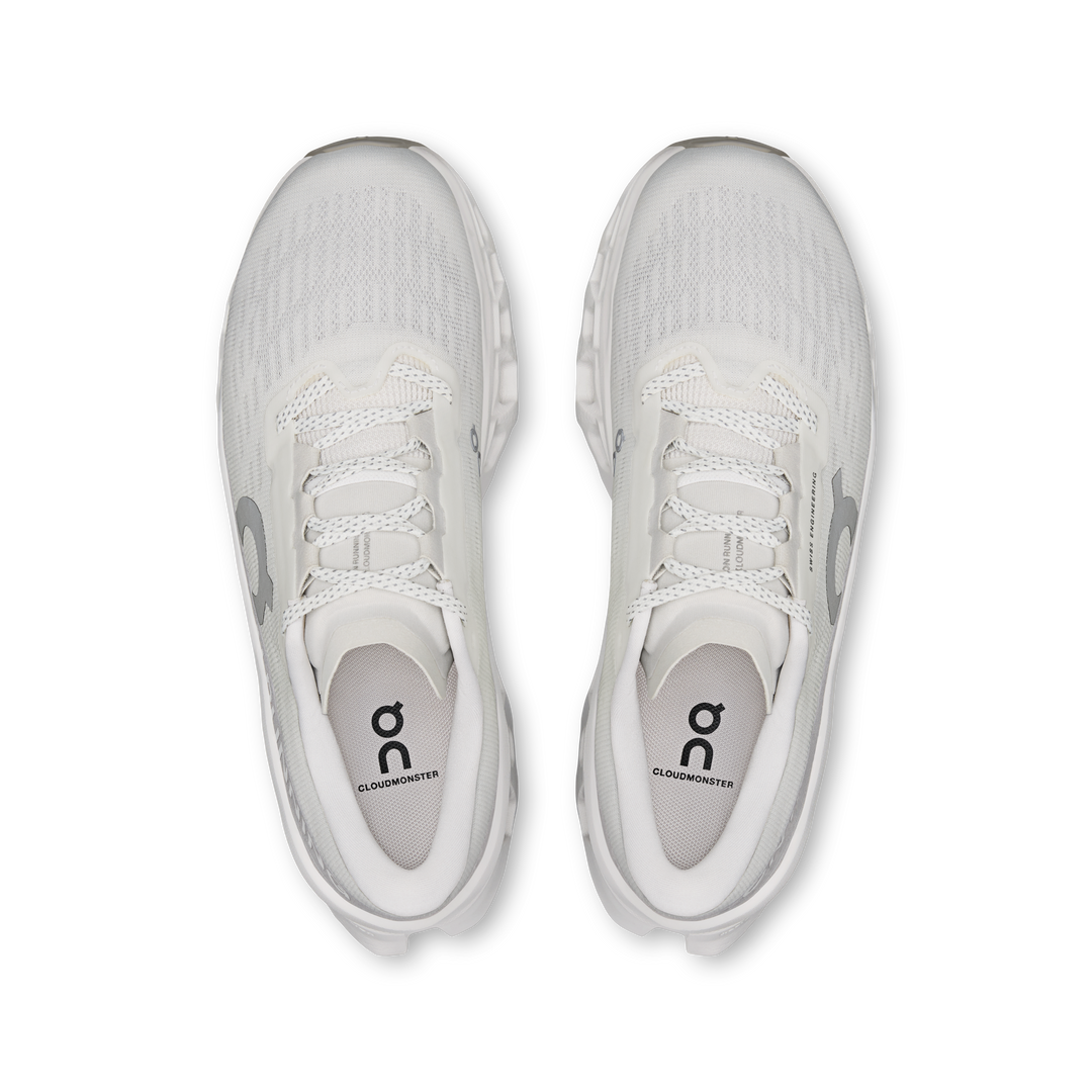 ON Womens Cloudmonster 3 - White/Wolf - SS26