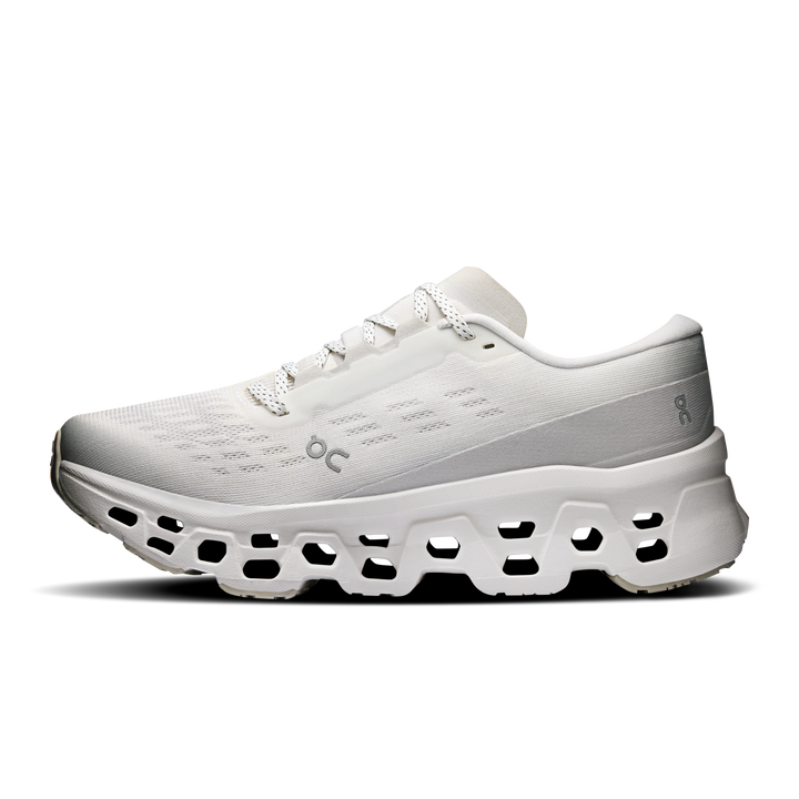 ON Womens Cloudmonster 3 - White/Wolf - SS26