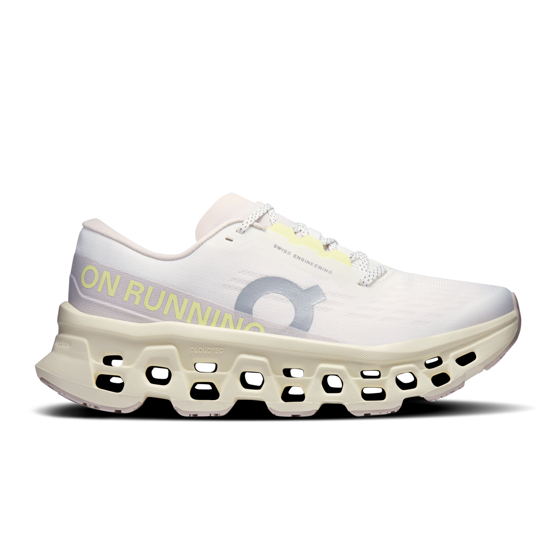 ON Damen Cloudmonster 3 – Elfenbein/Seedling – SS26