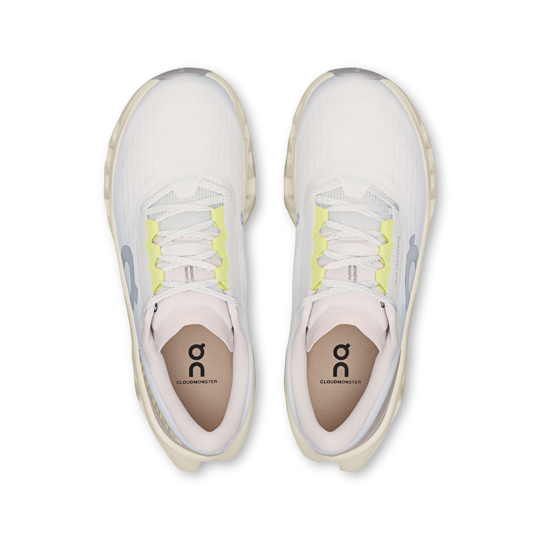 ON Damen Cloudmonster 3 – Elfenbein/Seedling – SS26