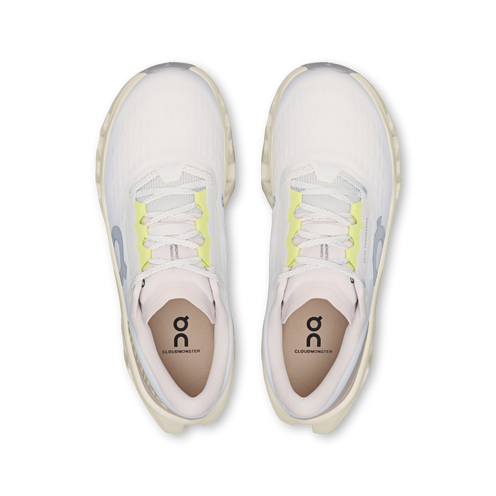 ON Damen Cloudmonster 3 – Elfenbein/Seedling – SS26