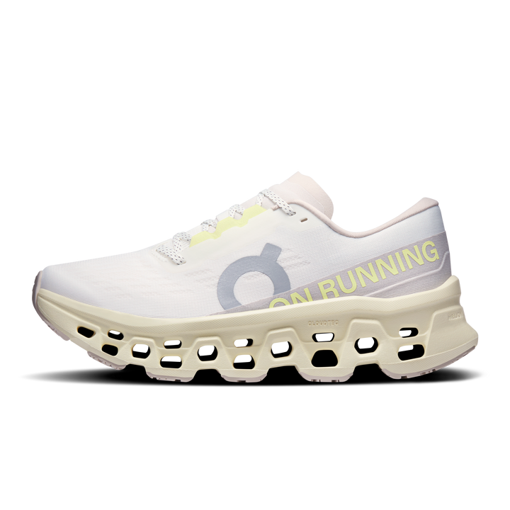 ON Damen Cloudmonster 3 – Elfenbein/Seedling – SS26