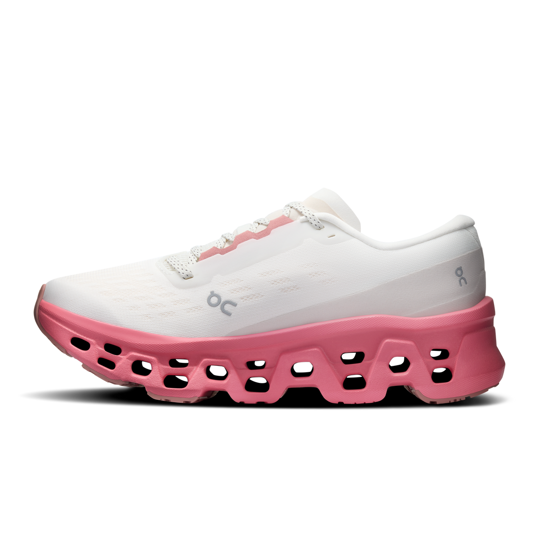 ON Womens Cloudmonster 3 - Ivory/Camellia - AW26