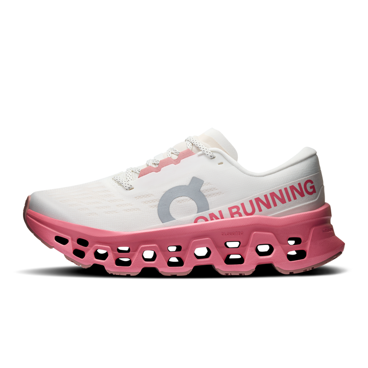 ON Womens Cloudmonster 3 - Ivory/Camellia - AW26