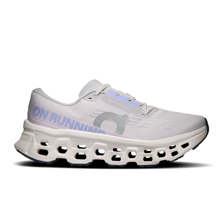 ON Womens Cloudmonster 3 Wide - Frost/Ivory - AW26