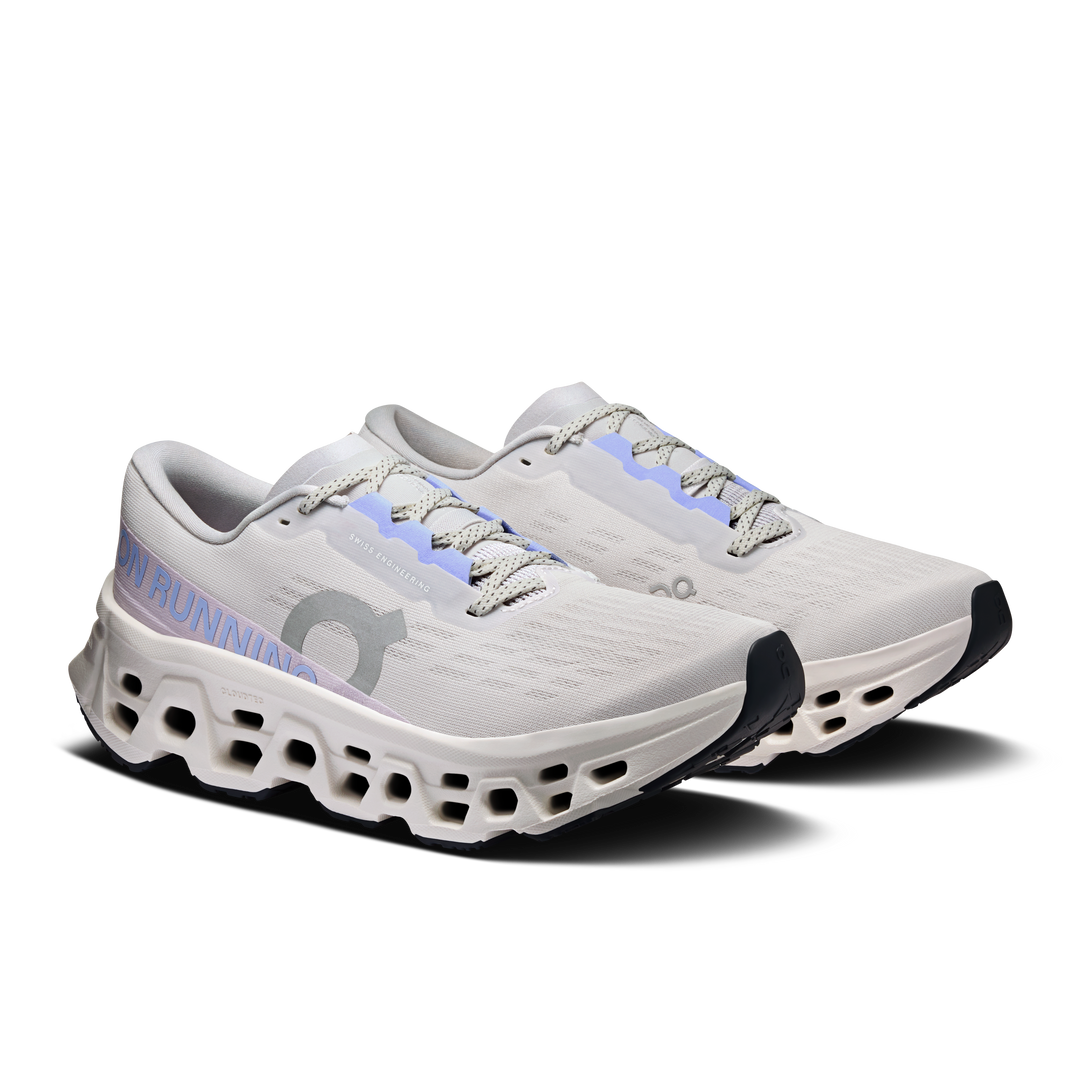 ON Womens Cloudmonster 3 Wide - Frost/Ivory - AW26