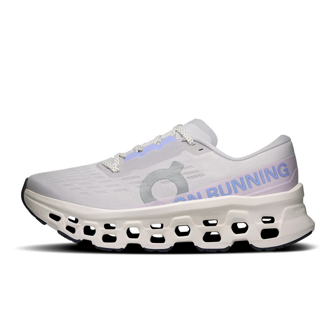 ON Womens Cloudmonster 3 Wide - Frost/Ivory - AW26