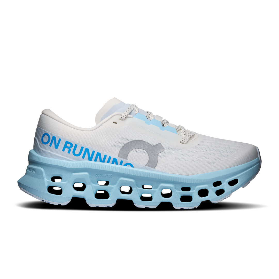 ON Womens Cloudmonster 3 - Ivory/Topaz - AW26