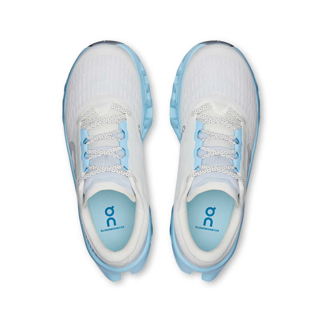 ON Womens Cloudmonster 3 - Ivory/Topaz - AW26