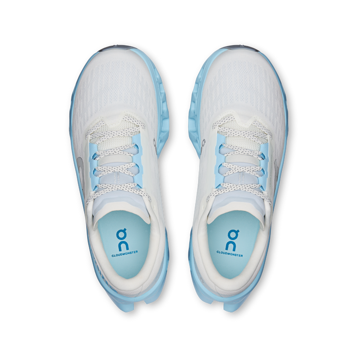 ON Womens Cloudmonster 3 - Ivory/Topaz - AW26