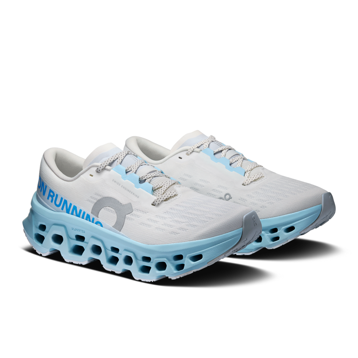 ON Womens Cloudmonster 3 - Ivory/Topaz - AW26
