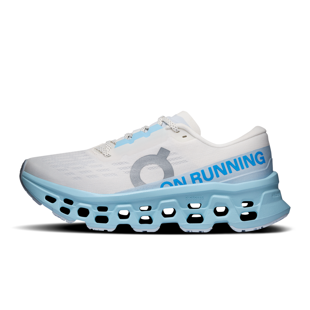 ON Womens Cloudmonster 3 - Ivory/Topaz - AW26