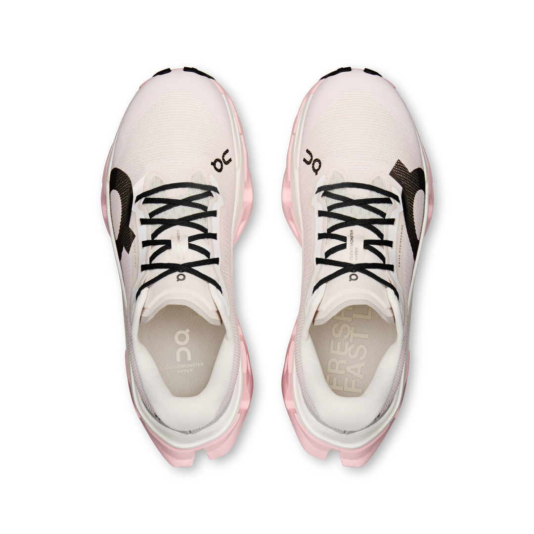 ON Damen Cloudmonster 3 Hyper – Elfenbein/Pfingstrose – Neutral – SS26