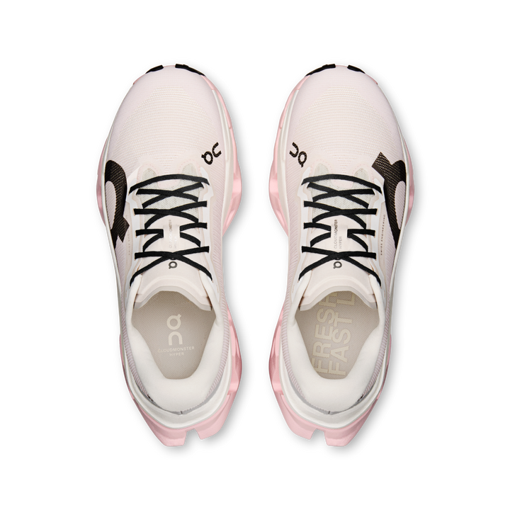 ON Damen Cloudmonster 3 Hyper – Elfenbein/Pfingstrose – Neutral – SS26