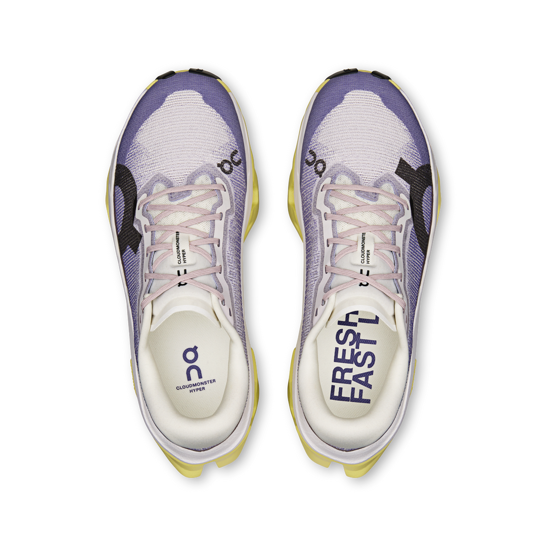 ON Womens Cloudmonster 3 Hyper - Lily/Limelight - Neutral - SS26