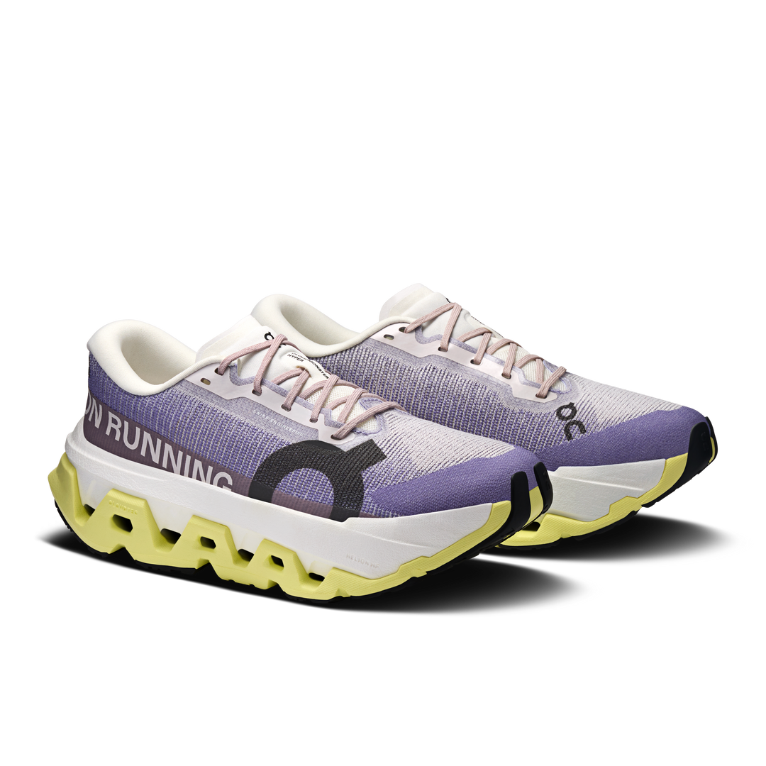 ON Womens Cloudmonster 3 Hyper - Lily/Limelight - Neutral - SS26