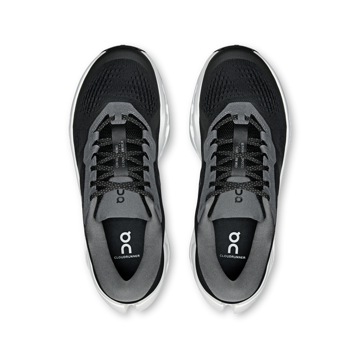 ON Womens Cloudrunner 3 - Black/Ivory - Stability - AW26