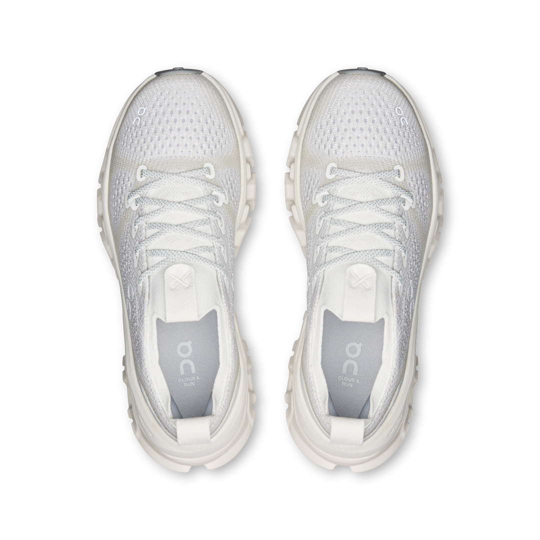 ON Womens Cloud X Tempo - Ivory/Ice - AW26