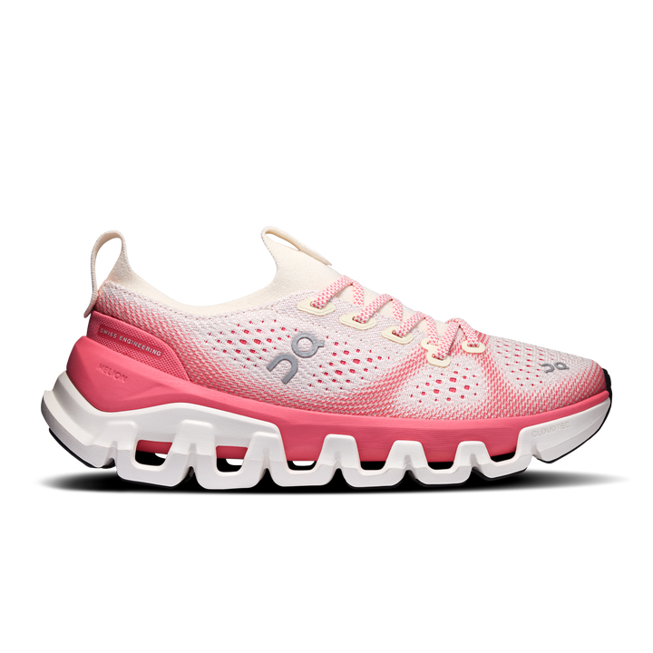 ON Womens Cloud X Tempo - Ivory/Camellia - AW26
