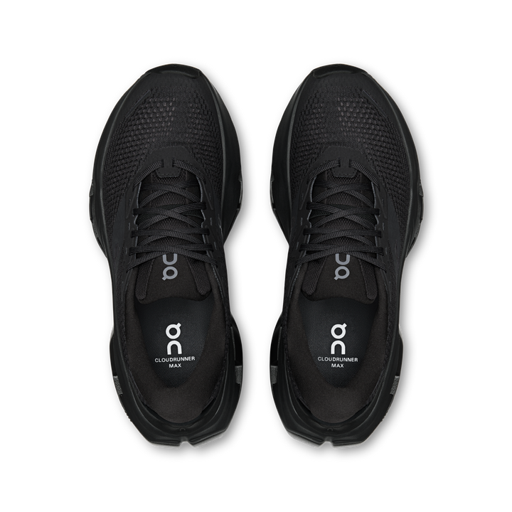 ON Womens Cloudrunner 3 Max - Black/Black - Stability - AW26