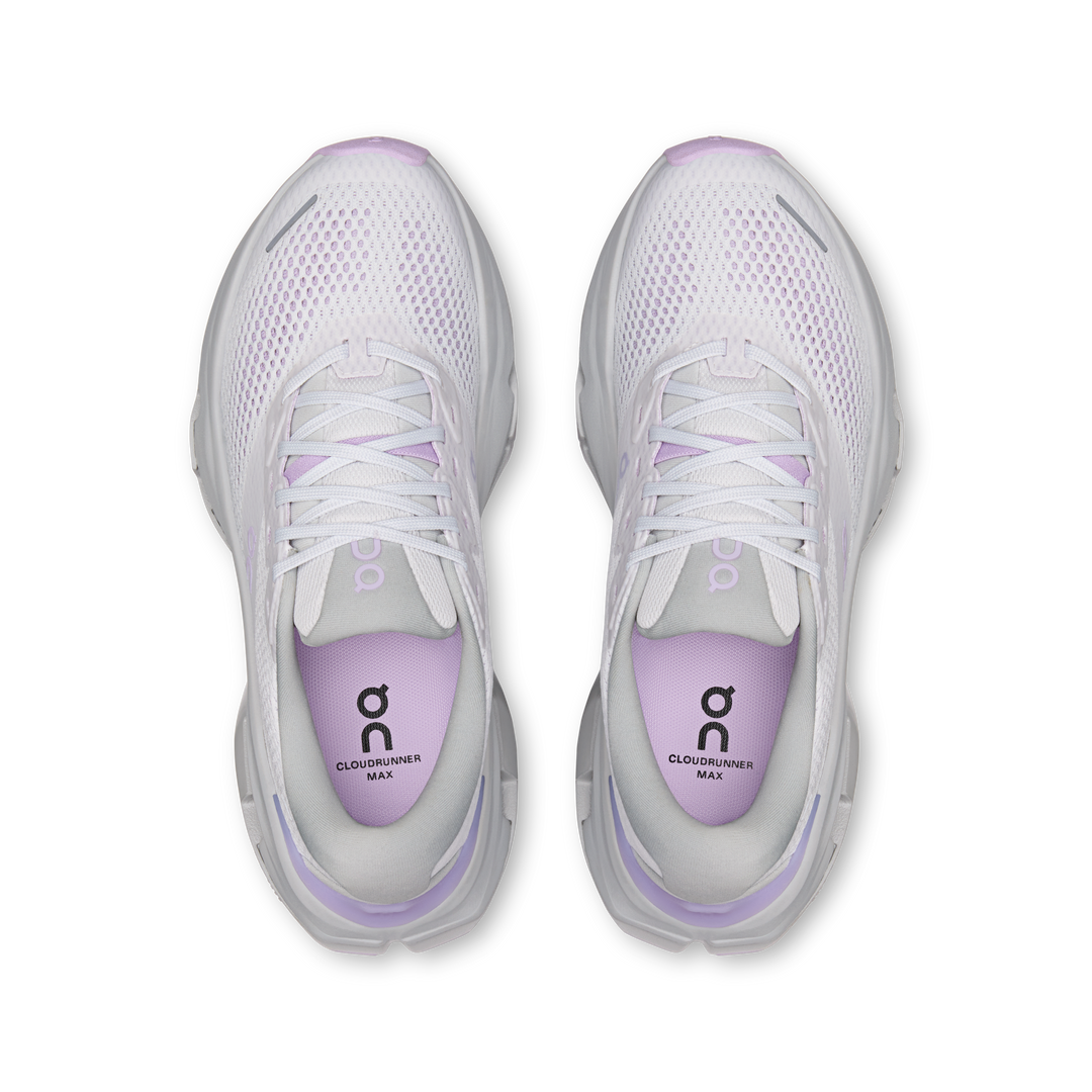 ON Womens Cloudrunner 3 Max - Frost/Verbana - Stability - AW26