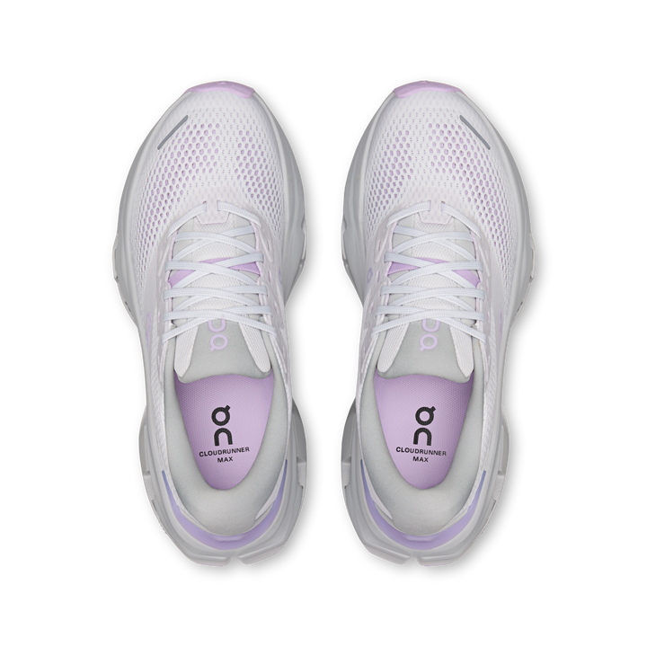 ON Womens Cloudrunner 3 Max - Frost/Verbana - Stability - AW26