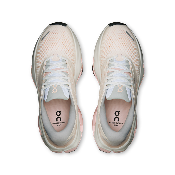 ON Womens Cloudrunner 3 Max - White/Salt - Stability - AW26