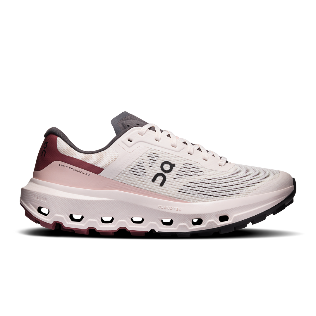 ON Womens Cloudvista 3 - Oyster/Barberry - Trail - AW26