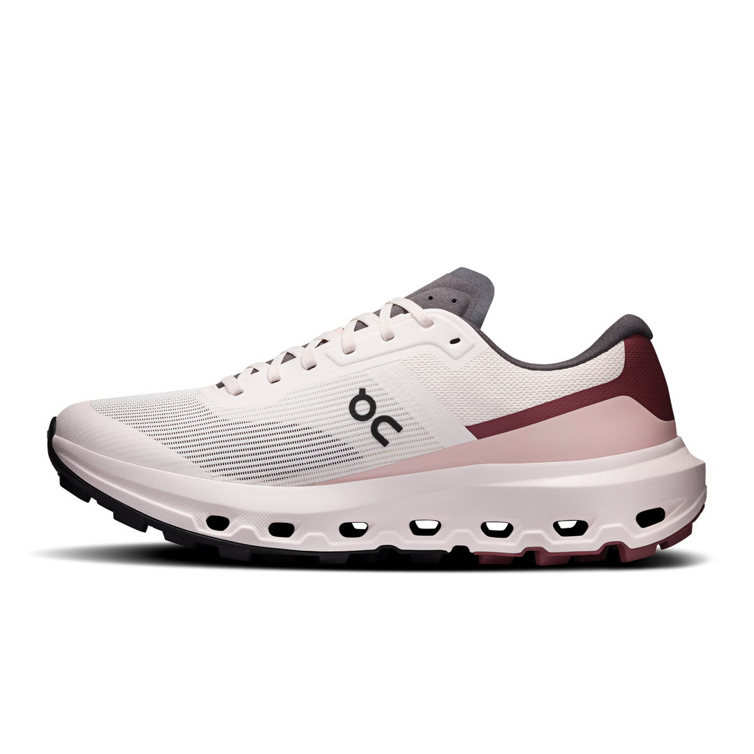 ON Womens Cloudvista 3 - Oyster/Barberry - Trail - AW26