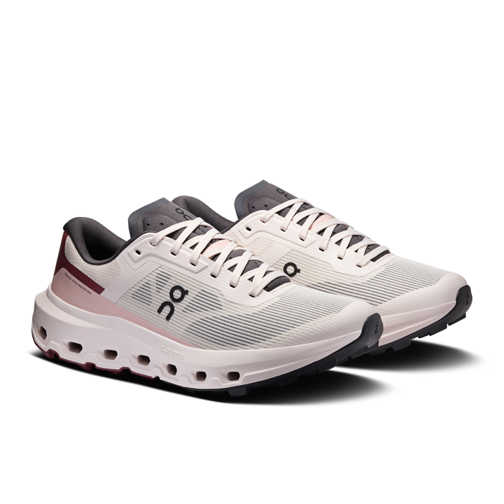 ON Womens Cloudvista 3 - Oyster/Barberry - Trail - AW26