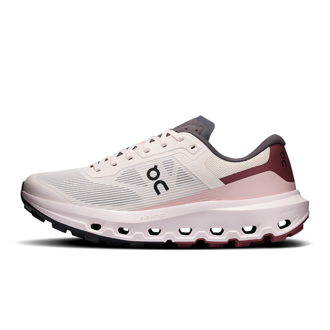 ON Womens Cloudvista 3 - Oyster/Barberry - Trail - AW26
