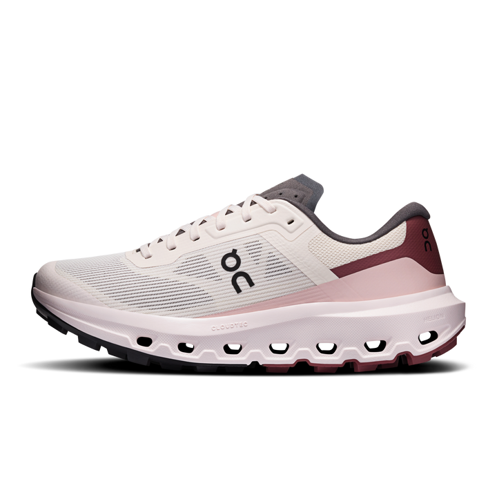 ON Womens Cloudvista 3 - Oyster/Barberry - Trail - AW26