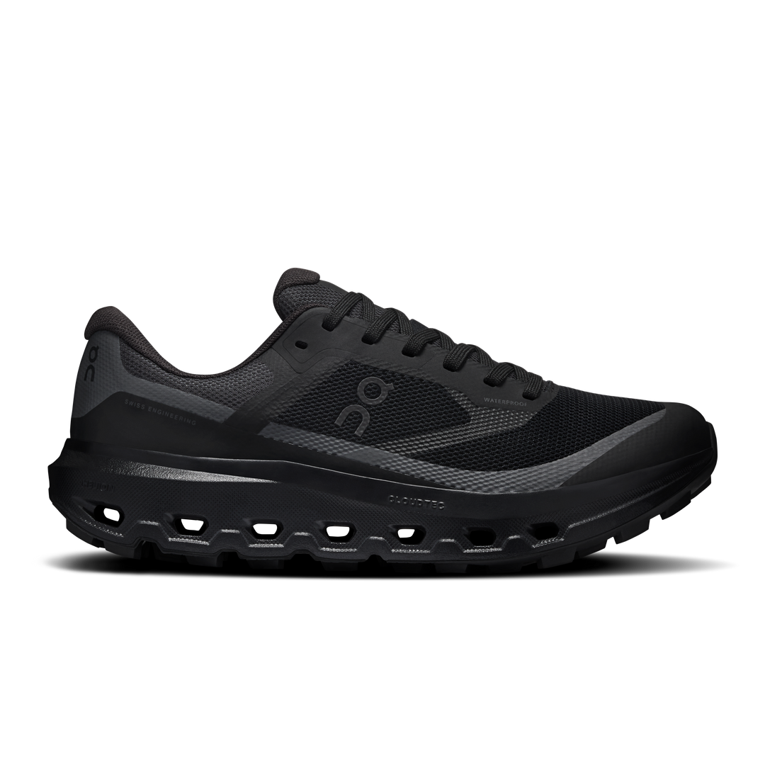 ON Womens Cloudvista 3 Waterproof - Black/Black - Trail - AW26