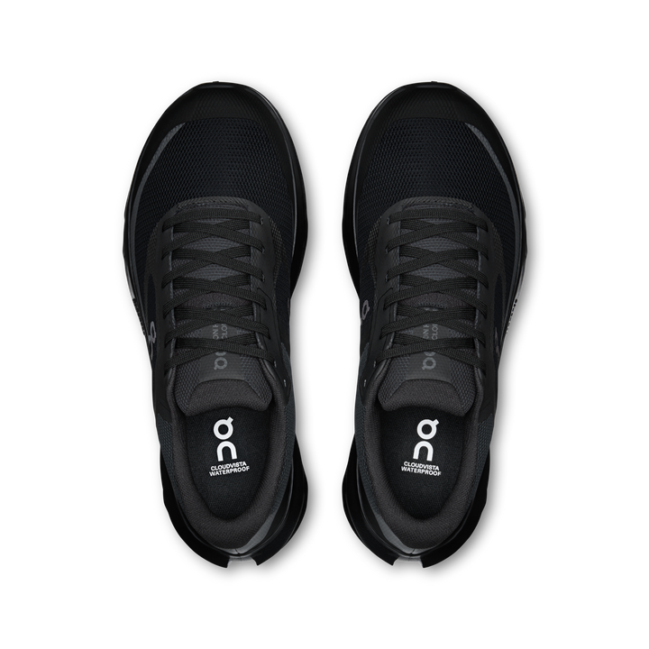 ON Womens Cloudvista 3 Waterproof - Black/Black - Trail - AW26